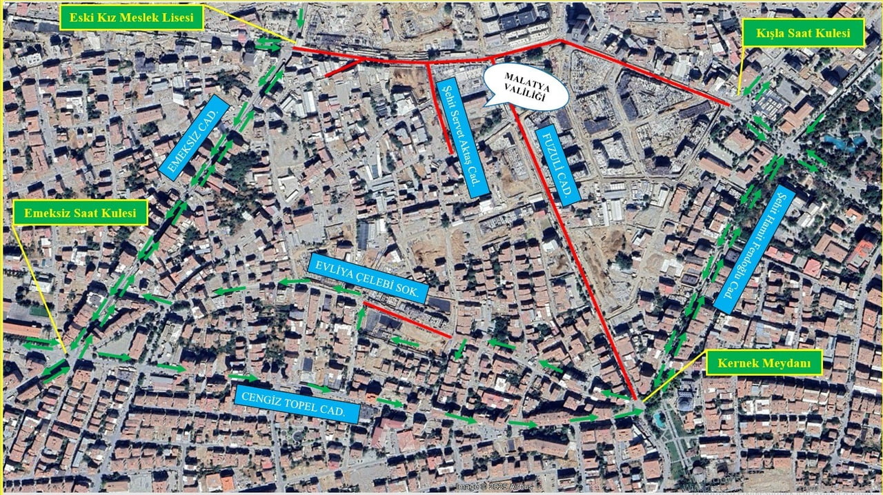 MALATYA’DA ALTYAPI YATIRIMLARI HIZ KESMEDEN SÜRÜYOR. İNÖNÜ CADDESİ’NDE YÜRÜTÜLECEK YAĞMUR SUYU VE...