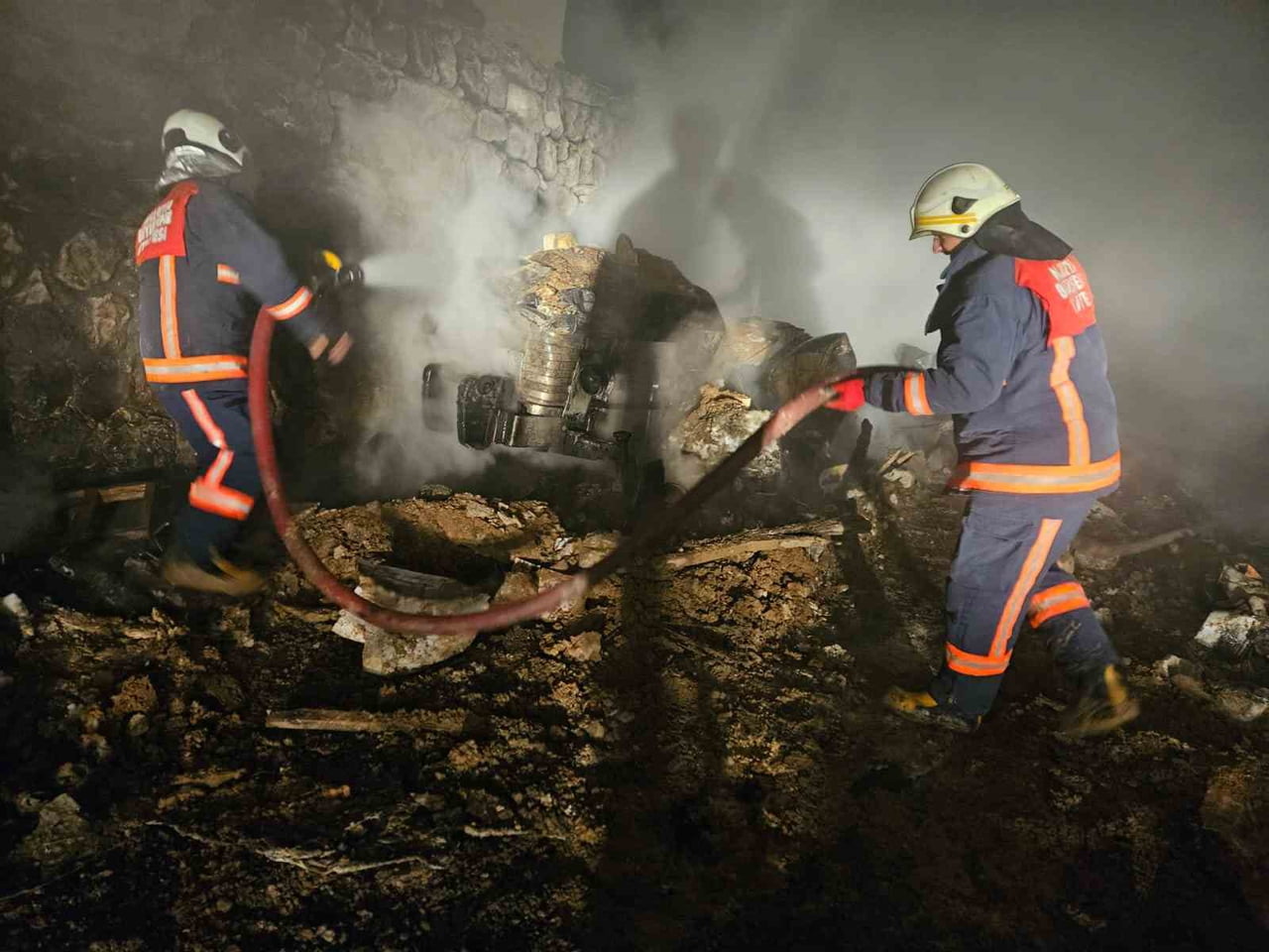 MALATYA’DA DEPO YANGINI