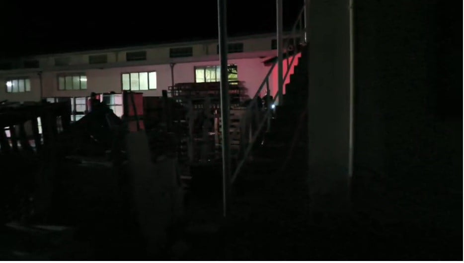 MERMER FABRİKASINDA YANGIN ÇIKTI