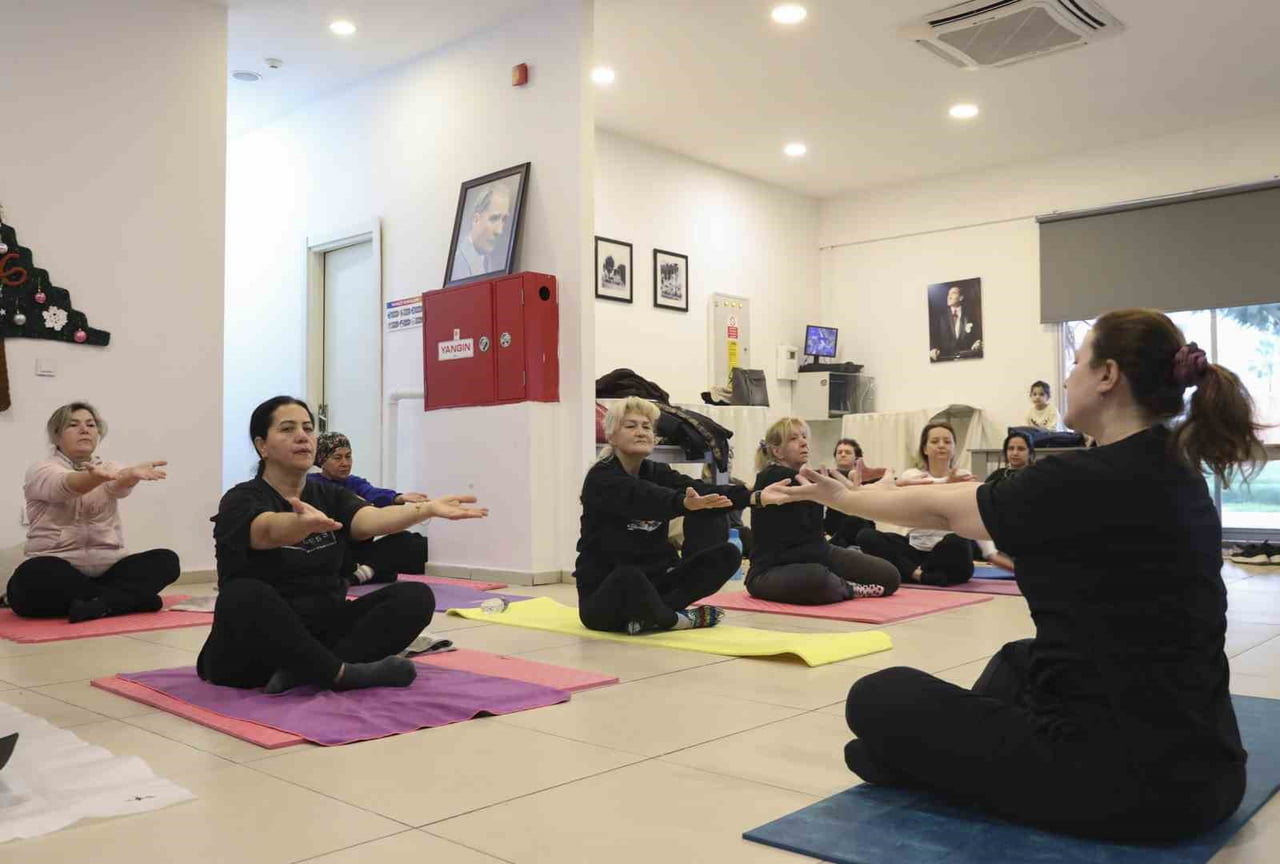 MERSİN BÜYÜKŞEHİR BELEDİYESİ TARAFINDAN DÜZENLENEN ‘KADINLARA ÖZEL NEFES VE HAREKET EĞİTİMİ’ İLE...