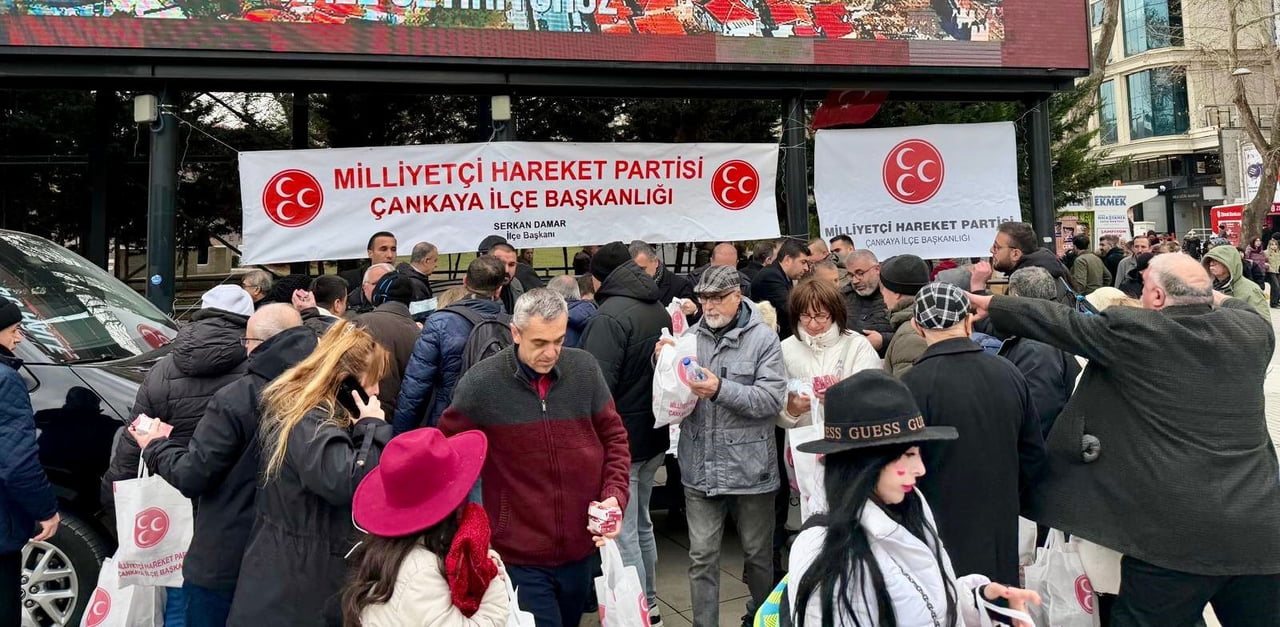 MİLLİYETÇİ HAREKET PARTİSİ (MHP) ÇANKAYA İLÇE BAŞKANLIĞI, MİRAÇ KANDİLİ DOLAYISIYLA ÇANKAYA’DA...