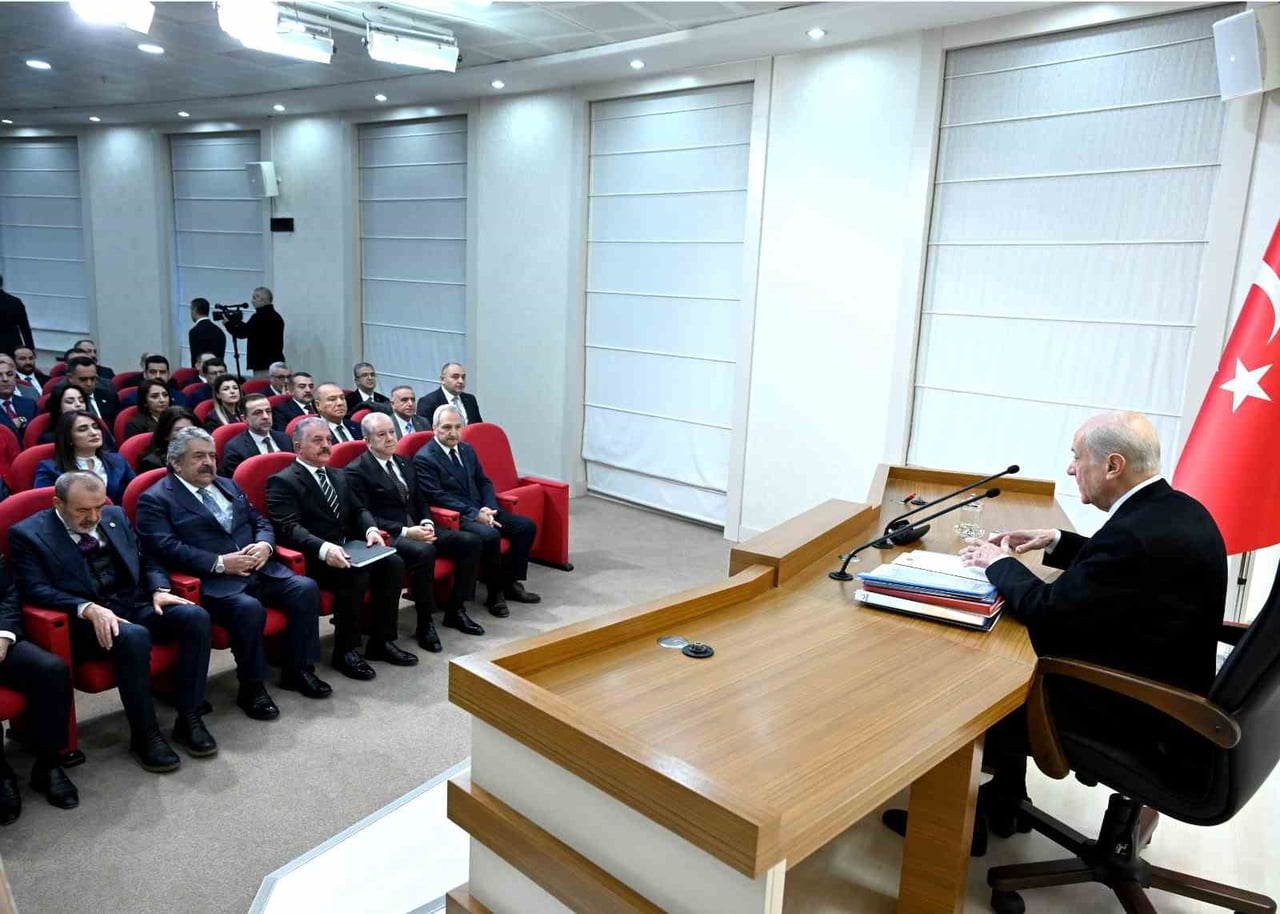 MİLLİYETÇİ HAREKET PARTİSİ (MHP) GENEL BAŞKANI DEVLET BAHÇELİ, MERKEZ YÖNETİM KURULU (MYK) VE...