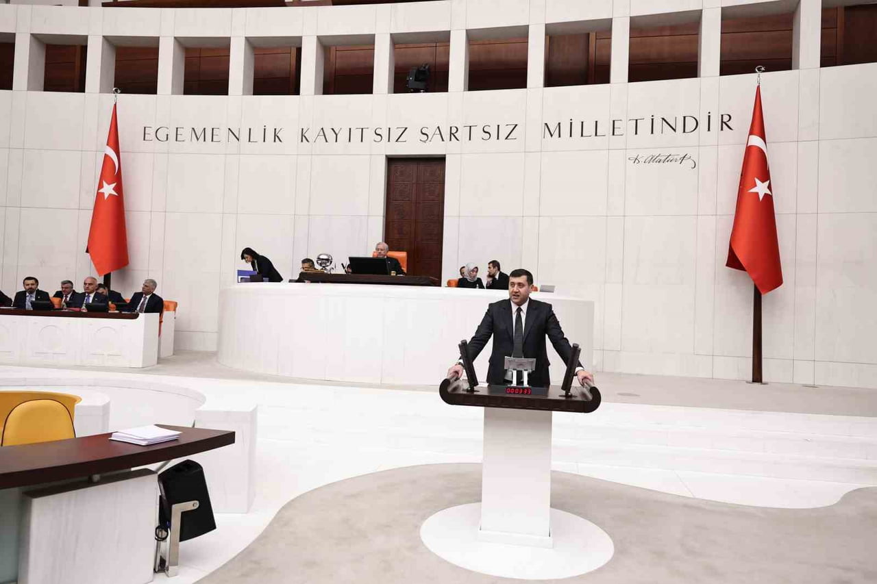 MİLLİYETÇİ HAREKET PARTİSİ (MHP) KAYSERİ MİLLETVEKİLİ BAKİ ERSOY; TÜRKİYE BÜYÜK MİLLET MECLİSİ'NDE...