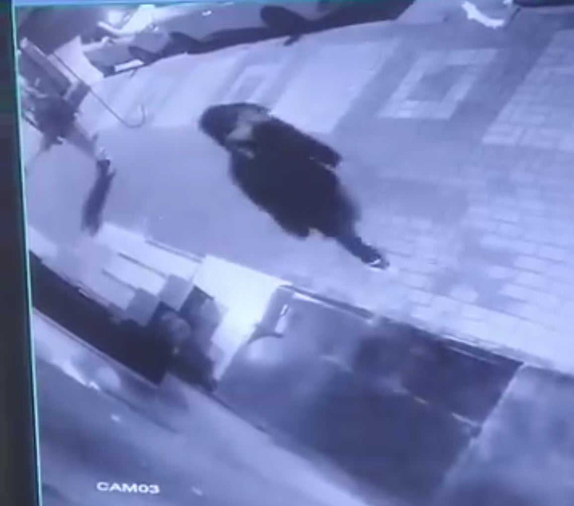 OTOMOBİLLERİN AYNALARINI KIRIP CAMLARINI YUMRUKLADILAR, HİÇBİR ŞEY OLMAMIŞ GİBİ GİTTİLER