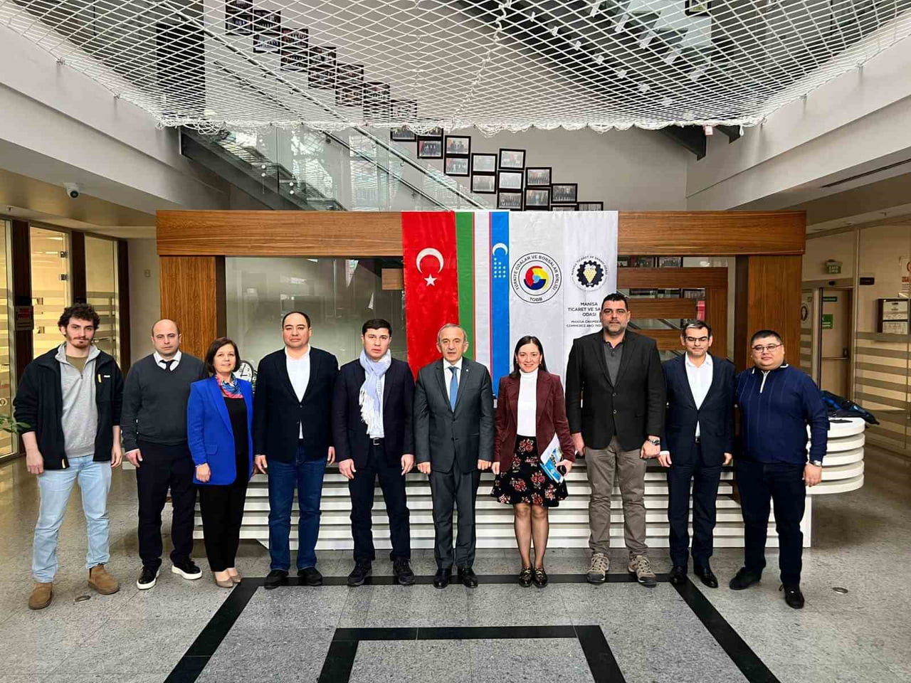 ÖZBEKİSTAN ELTECH INDUSTRİAL TEKNOPARK HEYETİ İLE MANİSA TİCARET VE SANAYİ ODASI ARASINDA...