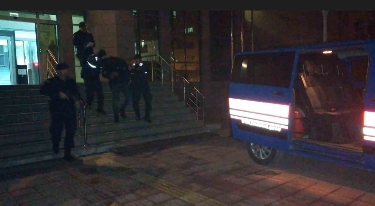 ŞAHSIN ARACA BİNDİRİLMESİNDEN GÖRÜNTÜ