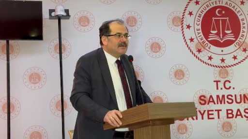 Samsun’da başarılı hâkimlere adalet başarı belgesi