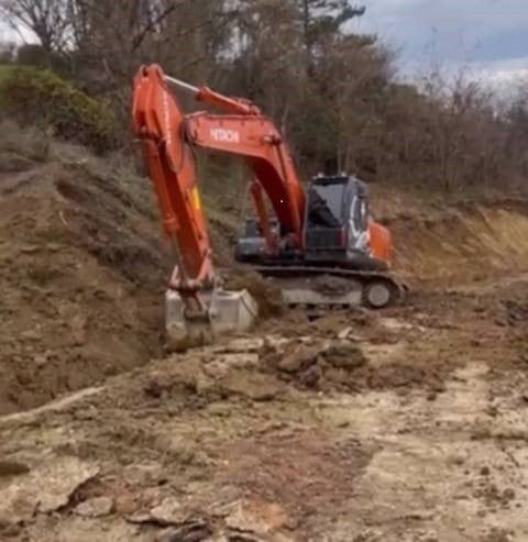 SİNOP’UN AYANCIK İLÇESİNE BAĞLI TARAKÇI KÖYÜ’NDE HEYELAN NEDENİYLE ULAŞIMA KAPANAN KÖY YOLU, İL...