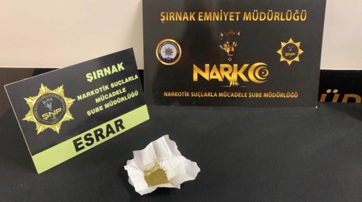 ŞIRNAK'TA POLİS EKİPLERİNCE DÜZENLENEN NARKOTİK VE KAÇAKÇILIK OPERASYONLARINDA 43 KİŞİ GÖZALTINA...