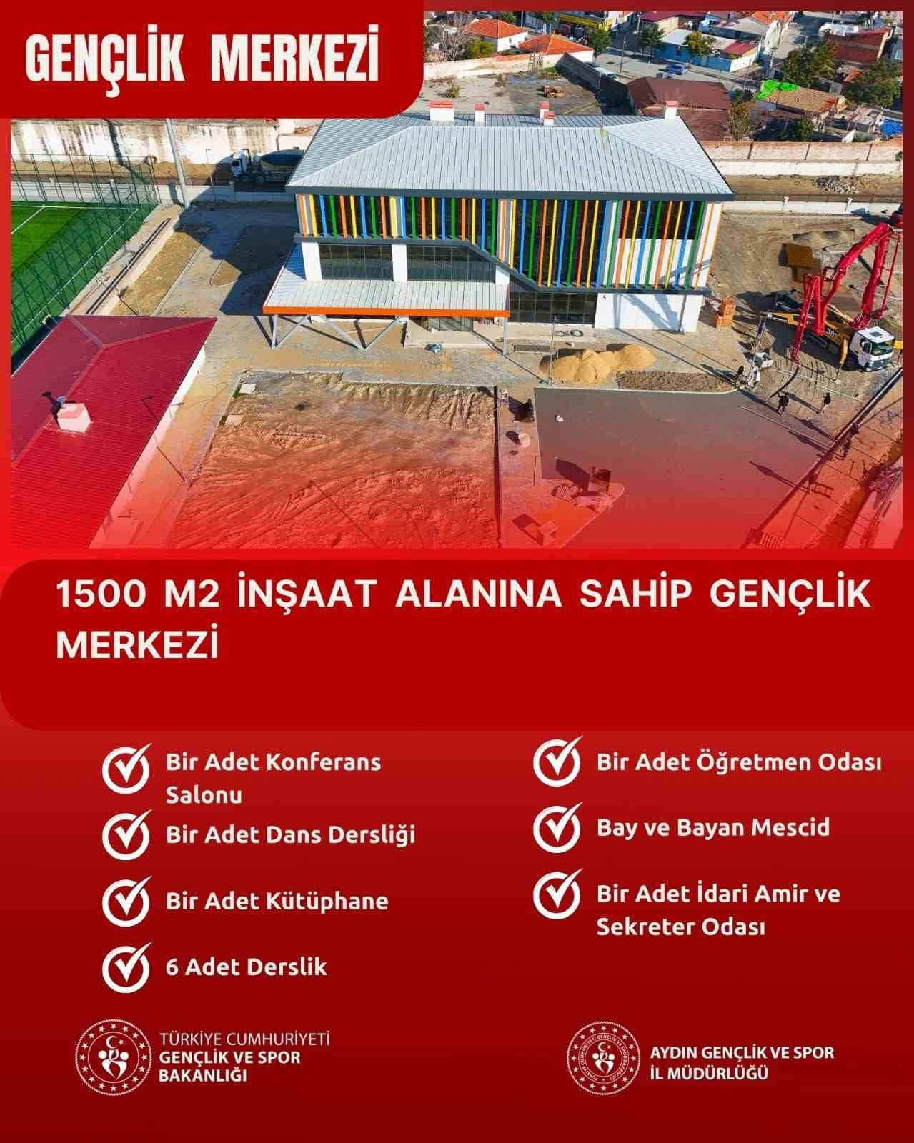 STADYUMDAN YÜZME HAVUZUNA, SPOR SALONUNDAN GENÇLİK MERKEZİNE KADAR BİRÇOK MODERN TESİSİ BÜNYESİNDE...