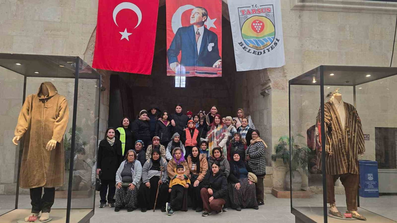 TARSUS BELEDİYESİ TARAFINDAN DÜZENLENEN GEZİ VE EĞİTİM PROGRAMIYLA KADINLAR, SAĞLIK VE GÜVENLİK...