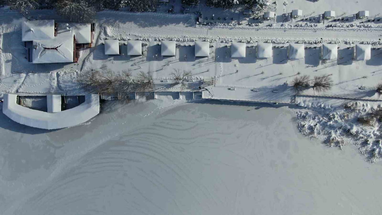 TERMOMETRELERİN EKSİ 21 DERECEYİZ GÖSTERDİĞİ SİVAS'TA BULUNAN VE CUMHURBAŞKANLIĞI TARAFINDAN...