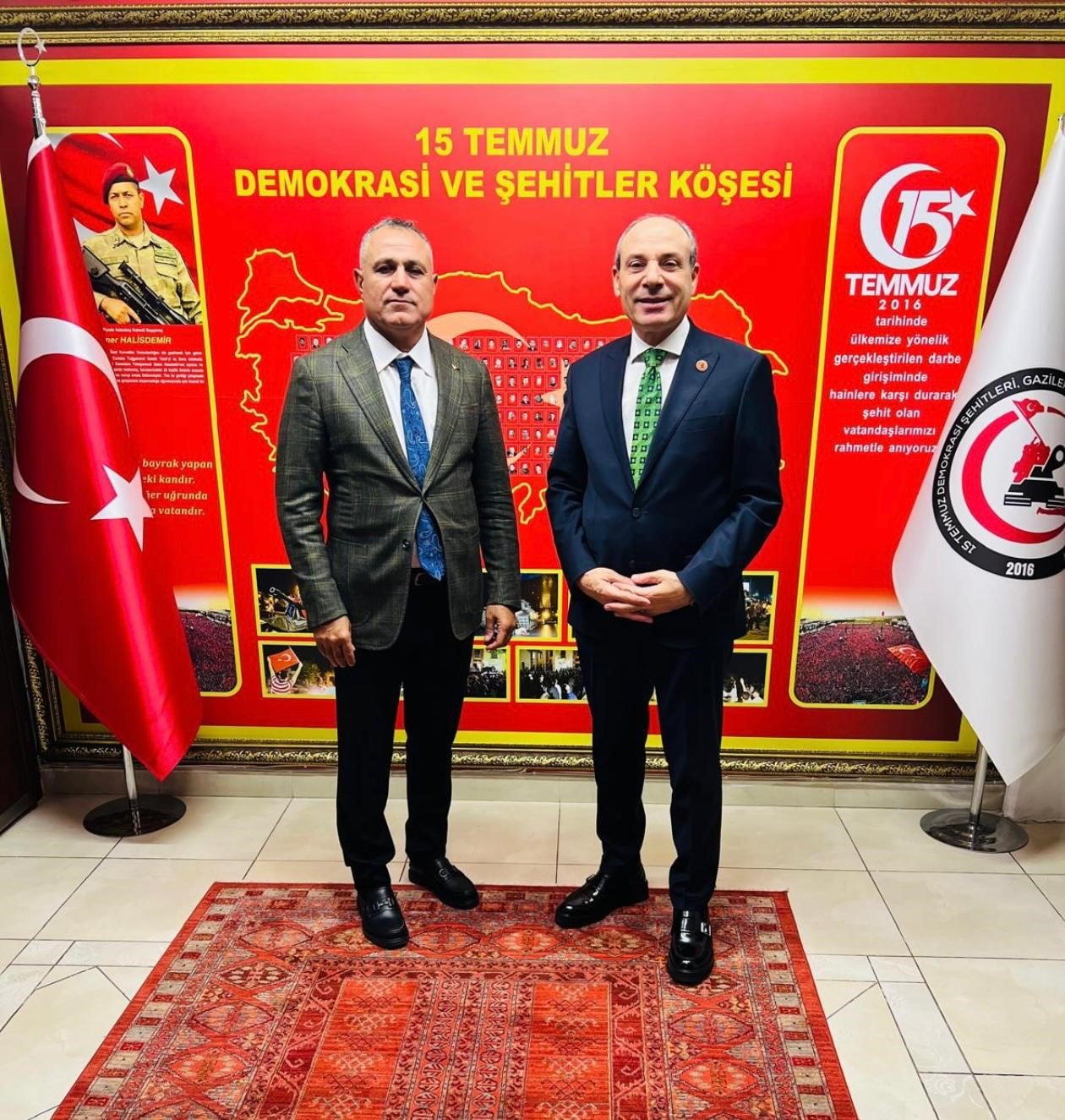 TERÖR GAZİSİ, 15 TEMMUZ DEMOKRASİ ŞEHİTLERİ GAZİLERİ VE TERÖR MAĞDURLARI DERNEĞİ GENEL BAŞKANI...