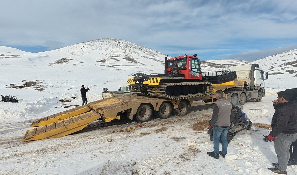 TOKAT’IN BAŞÇİFTLİK İLÇESİNDE YER ALAN BAŞÇİFTLİK KAYAK MERKEZİ, SEZON AÇILIŞI İÇİN GÜN SAYIYOR....