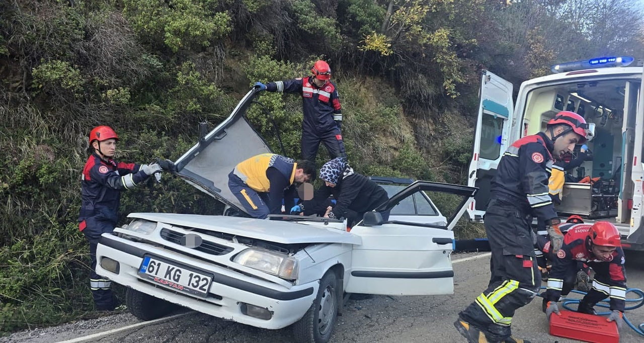 TRABZON'DA BÜYÜKŞEHİR BELEDİYESİ İTFAİYESİ GEÇEN YIL TOPLAM 4 BİN 992 OLAYA MÜDAHALEDE...