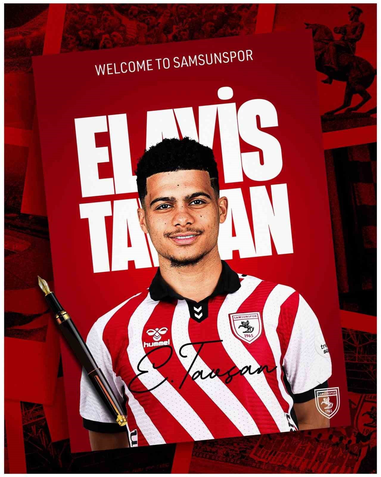 TRENDYOL SÜPER LİG' EKİPLERİNDEN SAMSUNSPOR'UN DEVRE ARASINDAKİ 3. TRANSFERİ TÜRK ASILLI ELAYİS...