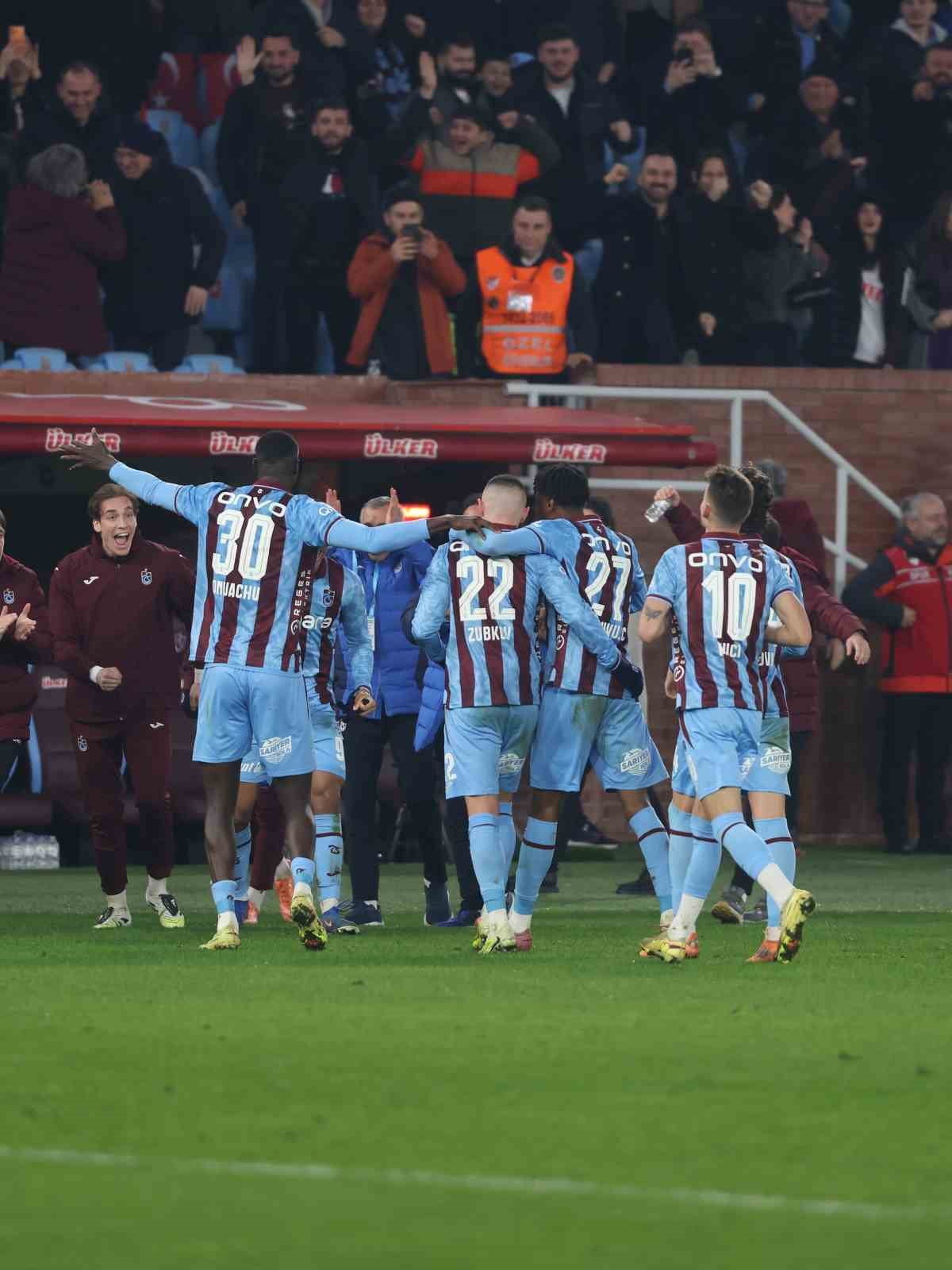 TRENDYOL SÜPER LİG’DE SAHASINDA ORTAYA KOYDUĞU İSTİKRARLI PERFORMANSLA DİKKAT ÇEKEN TRABZONSPOR...