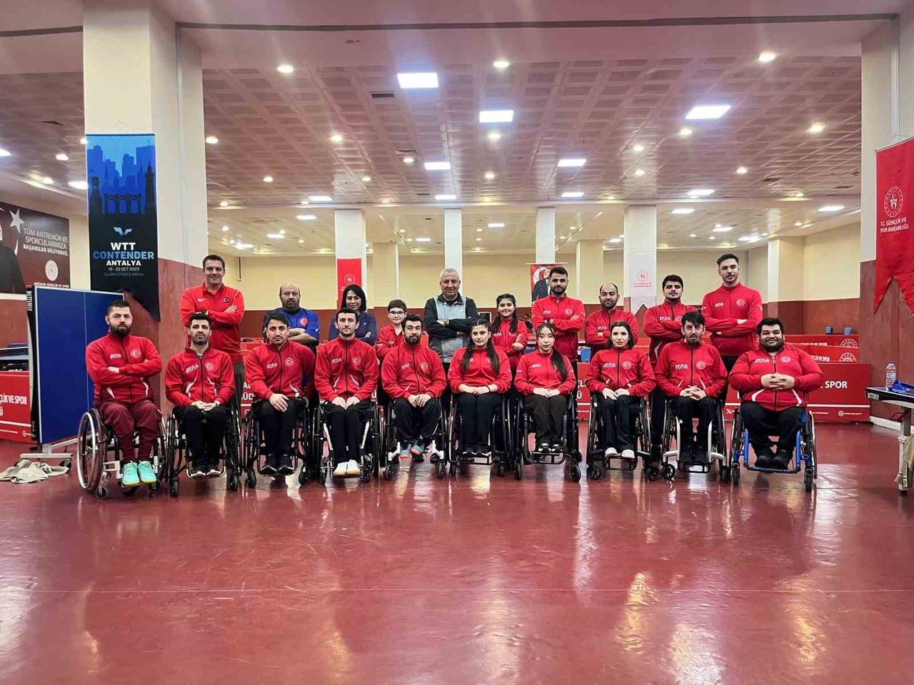 TÜRKİYE PARALİMPİK MASA TENİSİ MİLLİ TAKIMI, KASIM 2026’DA TAYLAND’DA DÜZENLENECEK DÜNYA...