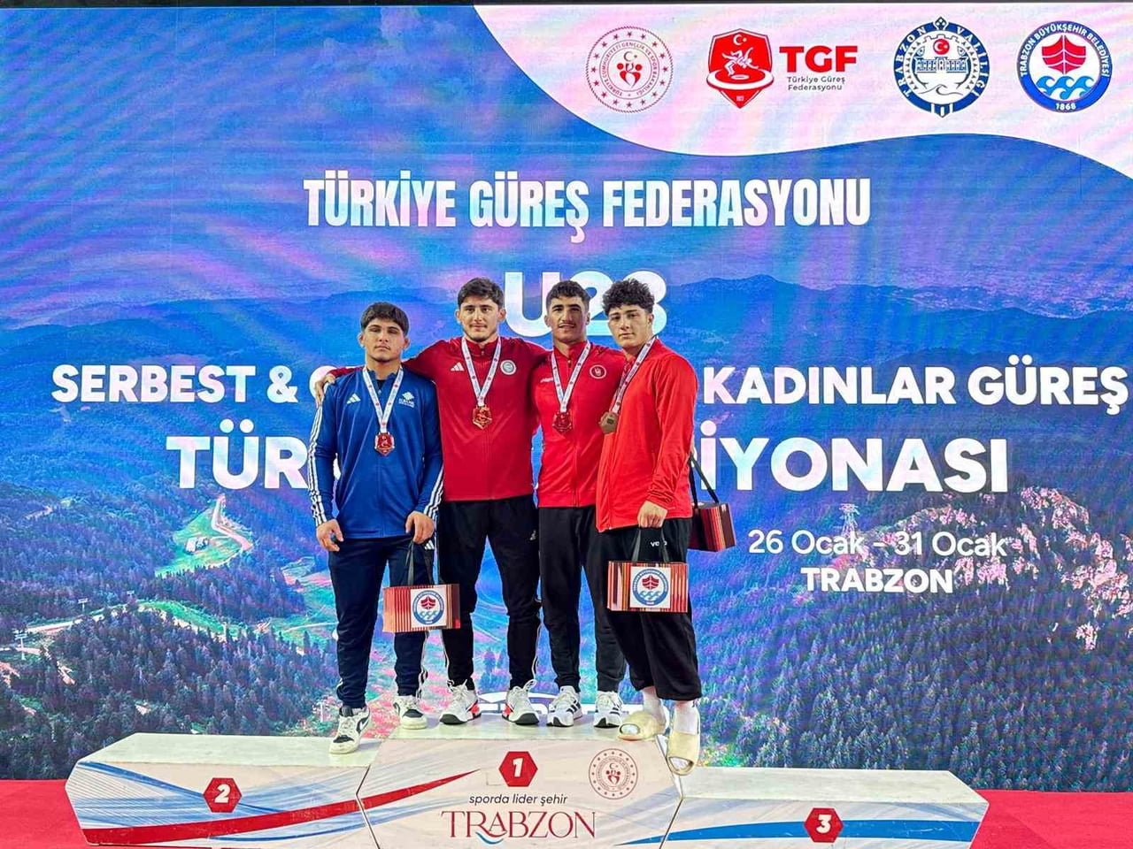 U23 SERBEST GÜREŞ TÜRKİYE ŞAMPİYONASI, FİNAL MAÇLARININ ARDINDAN BUGÜN SONA ERDİ.
