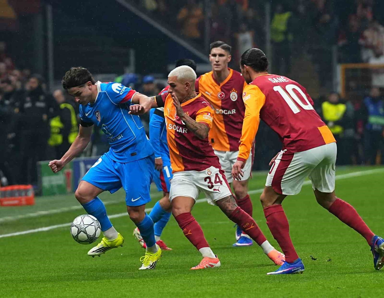UEFA ŞAMPİYONLAR LİGİ 7. HAFTASINDA GALATASARAY, İSPANYOL EKİBİ ATLETİCO MADRİD’İ KONUK EDİYOR....