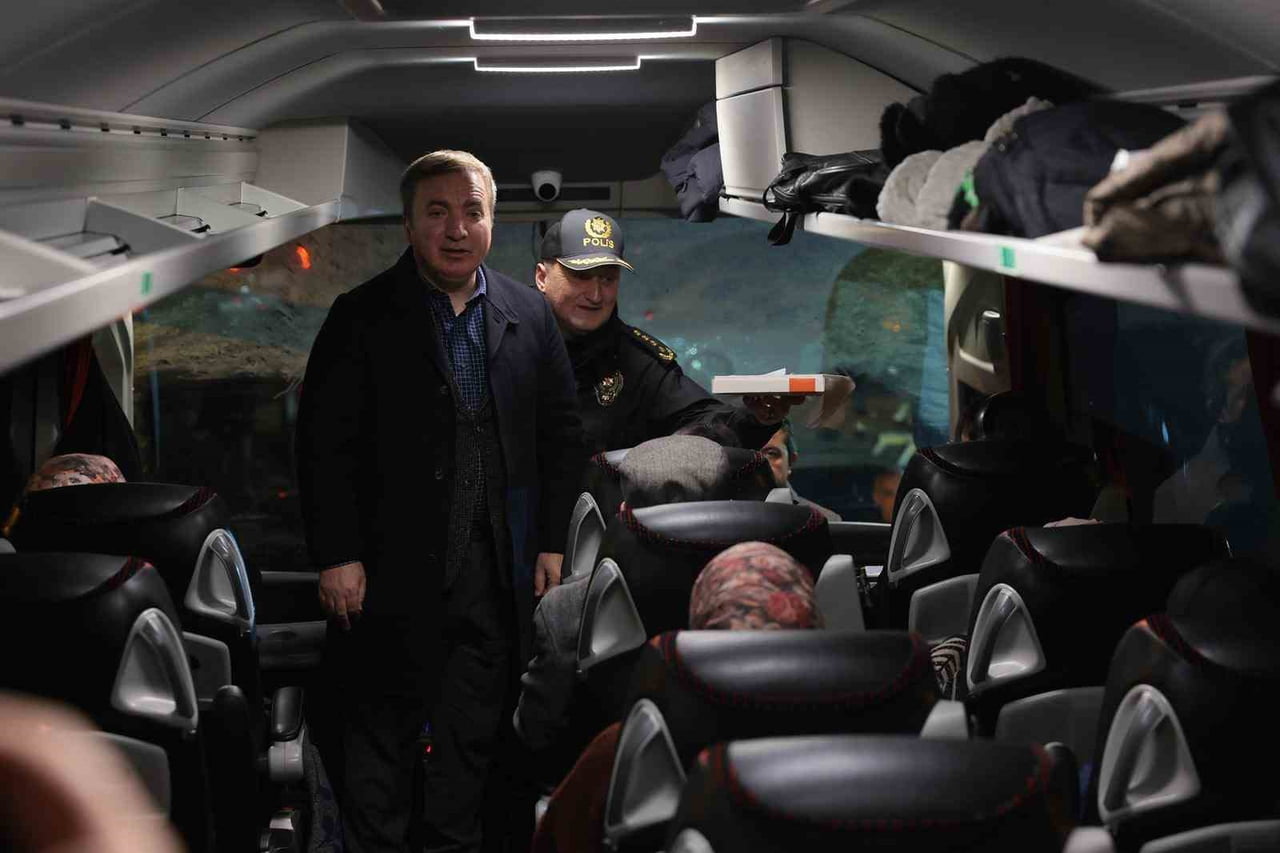 VALİ AYDOĞDU, YENİ YILA POLİS UYGULAMA NOKTASINDA GİRDİ