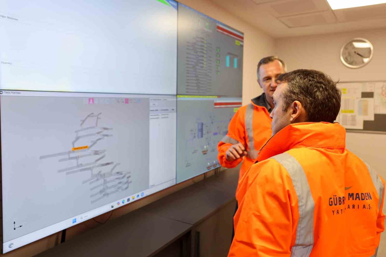 VALİ SÖZER, ALTIN MADENİNDE İNCELEME YAPTI