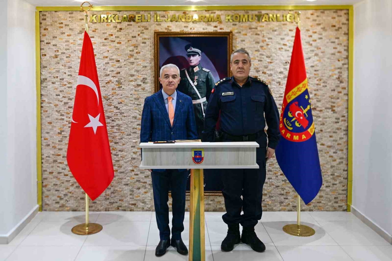 VALİ TURAN JANDARMADAN BRİFİNG ALDI
