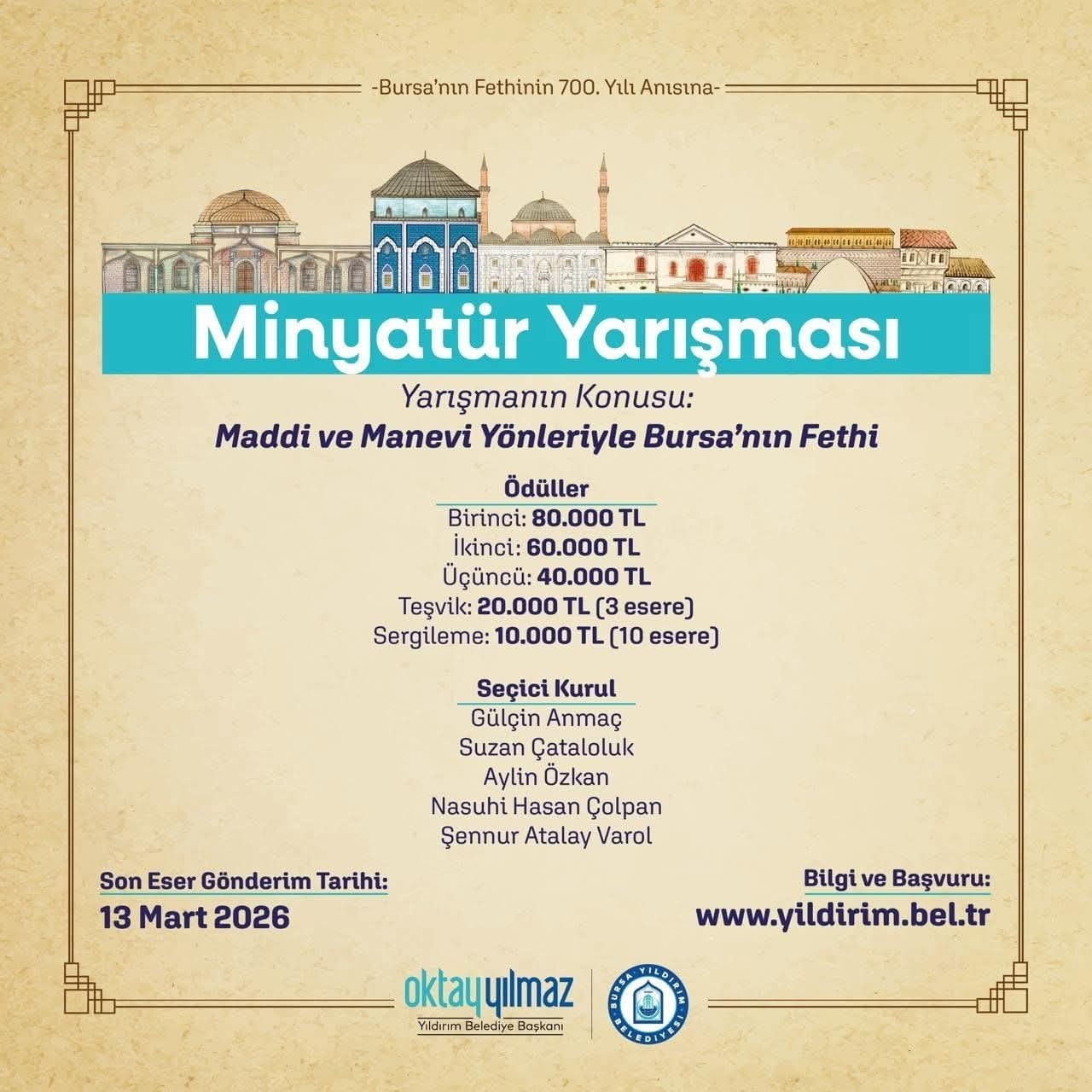 YILDIRIM BELEDİYESİ, "BEYLİKTEN CİHAN DEVLETİ’NE" TEMASIYLA BAŞLATTIĞI 2025-2026 KÜLTÜR SANAT...