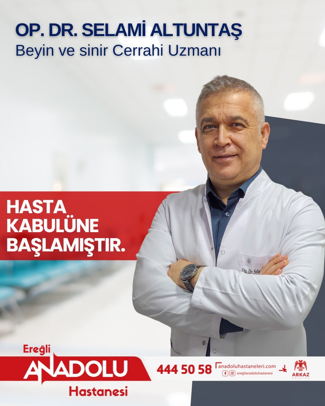 ZONGULDAK'IN EREĞLİ İLÇESİNDE ANADOLU HASTANESİ, UZMAN HEKİM KADROSUNU GÜÇLENDİRMEYE DEVAM EDİYOR....
