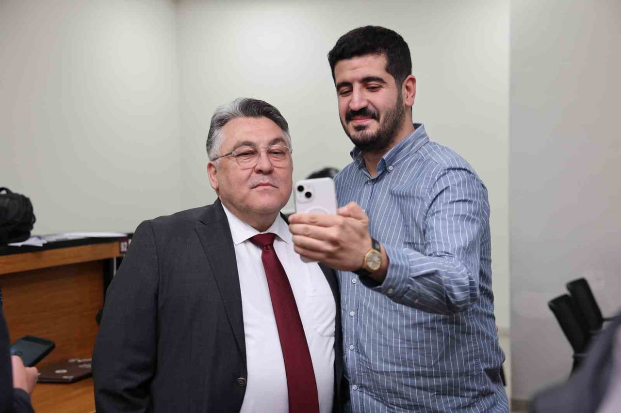 ZONGULDAK BÜLENT ECEVİT ÜNİVERSİTESİ (BEUN) REKTÖRÜ PROF. DR. İSMAİL HAKKI ÖZÖLÇER, FİNAL HAFTASI...