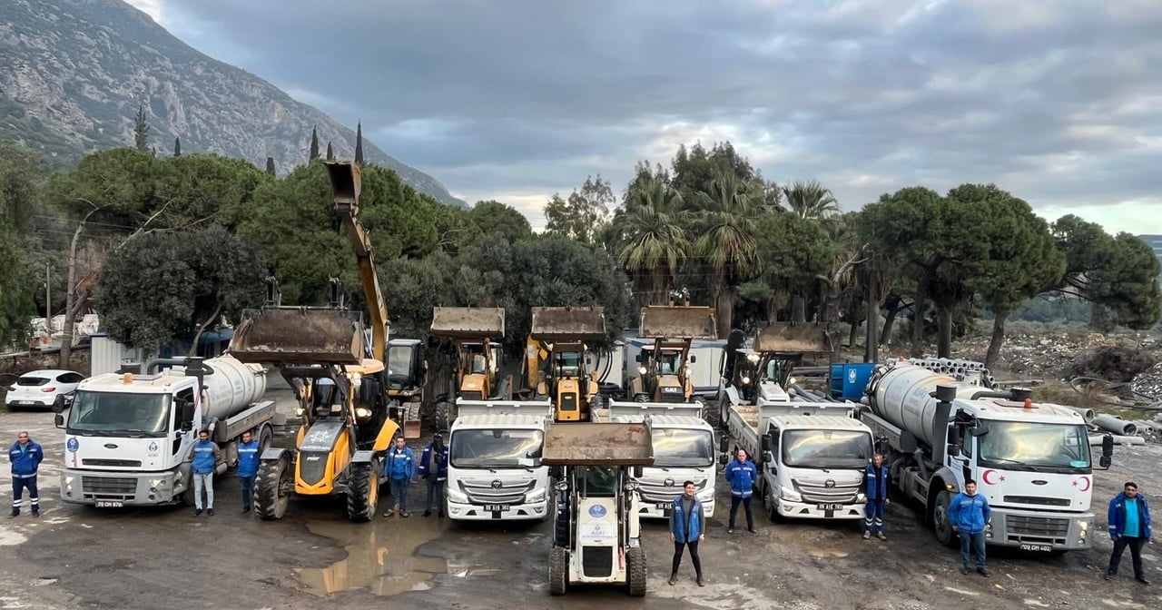 ASKİ VE AYDIN BÜYÜKŞEHİR BELEDİYESİ YAĞIŞLARA HAZIR