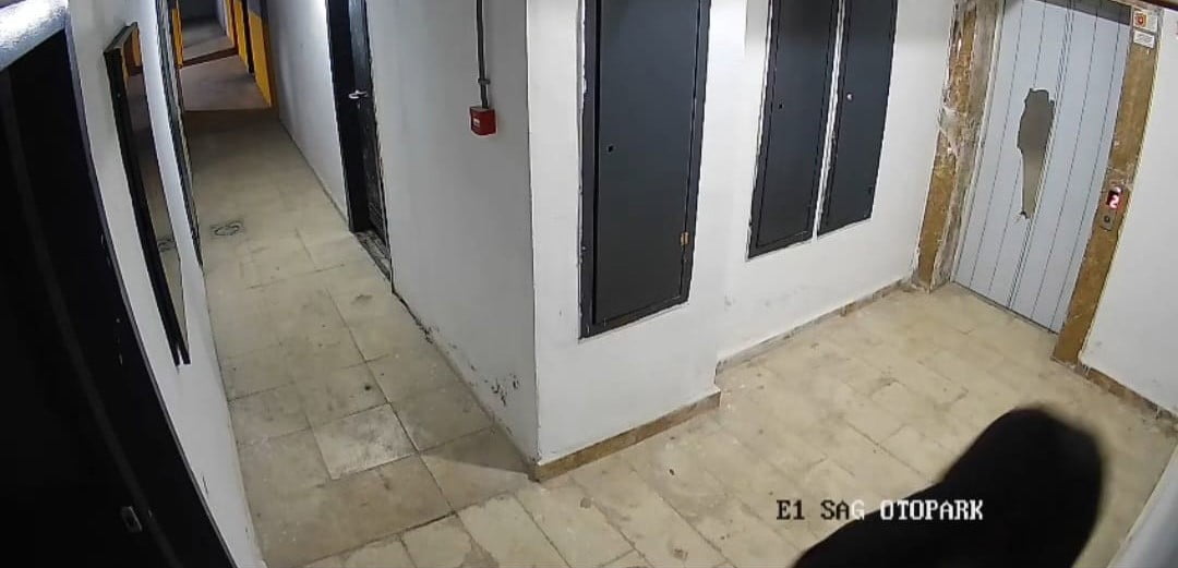 ELAZIĞ’DA BİR ŞAHIS, BİR SİTENİN GÜVENLİK KAMERALARINI KIRDI