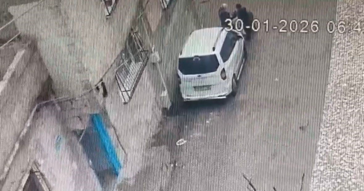 HIRSIZLIK ANLARINA AİT GÜVENLİK KAMERA GÖRÜNTÜLERİ