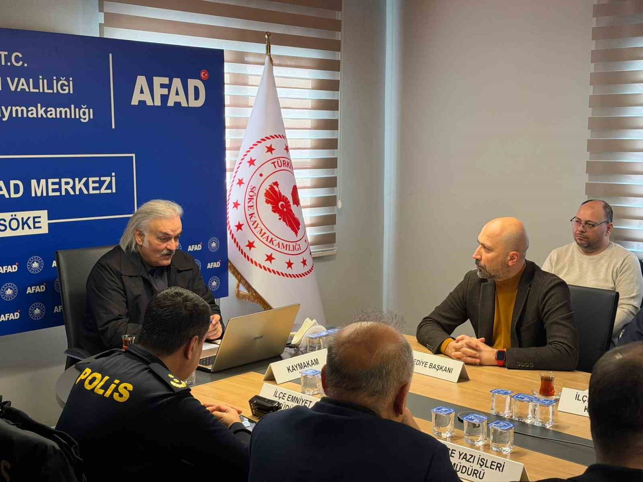 MUHTEMEL AFET VE ACİL DURUMLARA KARŞI HAZIRLIKLI OLUNMASI AMACIYLA İLÇE AFAD KOORDİNASYON MERKEZİ...